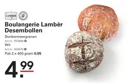 Sligro Boulangerie Lambèr Desembollen aanbieding