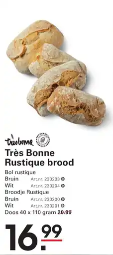 Sligro Très Bonne Rustique brood aanbieding