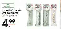 Sligro Brandt & Levie Droge worst aanbieding