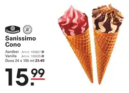 Sligro Sanissimo Cono aanbieding
