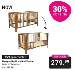 Van Asten BabySuperstore Novi Meegroei Ledikant Novi Florine aanbieding