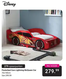 Van Asten BabySuperstore Disney Peuterbed Cars Lightning McQueen Car aanbieding