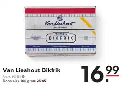 Sligro Van Lieshout Bikfrik aanbieding