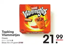 Sligro Topking Vlammetjes aanbieding