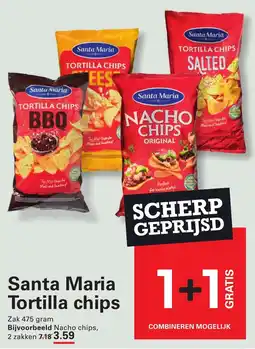 Sligro Santa Maria Tortilla chips aanbieding