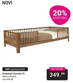 Van Asten BabySuperstore NOVI Kinderbed Charlotte V2 aanbieding