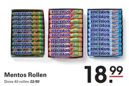 Sligro Mentos Rollen aanbieding