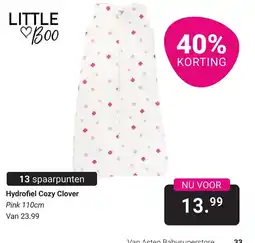 Van Asten BabySuperstore Little Boo Hydrofiel Cozy Clover aanbieding