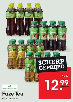 Sligro Fuze Tea aanbieding