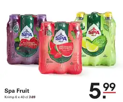 Sligro Spa Fruit aanbieding