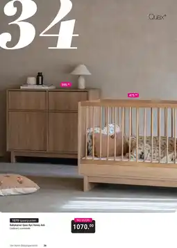 Van Asten BabySuperstore Quax Babykamer Quax Kyo Honey Ash aanbieding