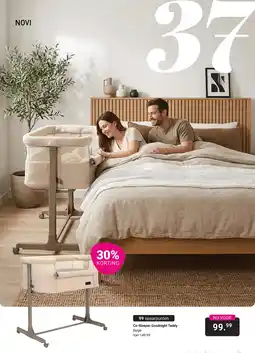 Van Asten BabySuperstore NOVI Co-Sleeper Goodnight Teddy aanbieding