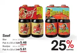 Sligro Seef Bootje Bier aanbieding