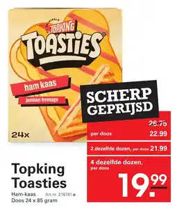 Sligro Topking Toasties aanbieding