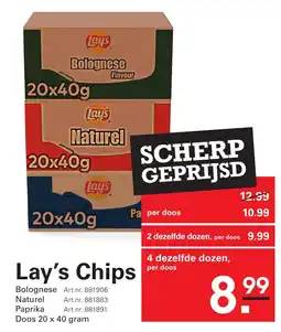 Sligro Lay's Chips aanbieding