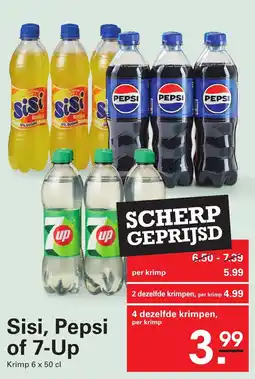 Sligro Sisi, Pepsi of 7-Up aanbieding