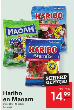 Sligro Haribo en Maoam aanbieding