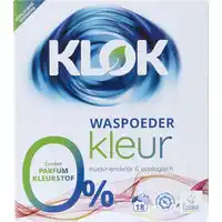 Albert Heijn Klok Waspoeder kleur aanbieding