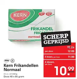 Sligro Kern Frikandellen Normaal aanbieding