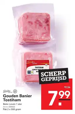 Sligro Gouden Banier Tostiham aanbieding