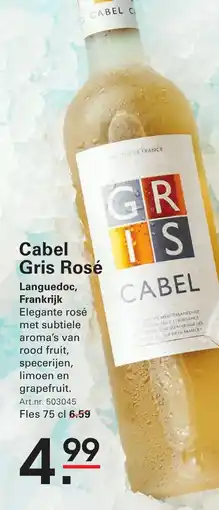 Sligro Cabel Gris Rosé aanbieding