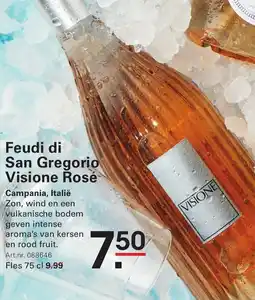 Sligro Feudi di San Gregorio Visione Rosé aanbieding