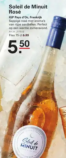 Sligro Soleil de Minuit Rosé aanbieding