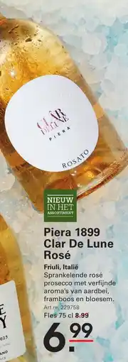 Sligro Piera 1899 Clar De Lune Rosé aanbieding