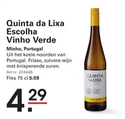 Sligro Quinta da Lixa Vinho Verde aanbieding