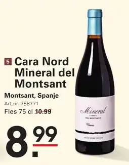 Sligro Cara Nord Mineral del Montsant aanbieding