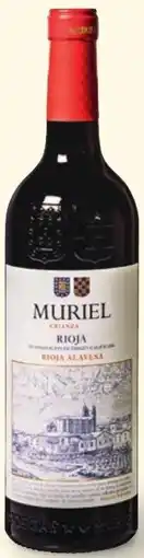 Sligro Muriel Rioja Crianza aanbieding