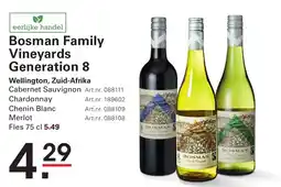 Sligro Bosman Family Vineyards Generation 8 aanbieding