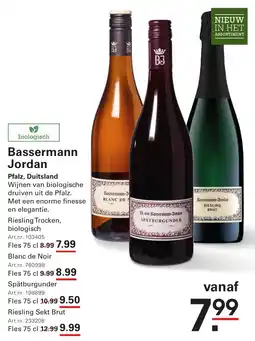 Sligro Bassermann Jordan aanbieding