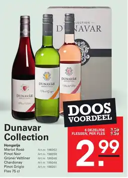 Sligro Dunavar Collection aanbieding