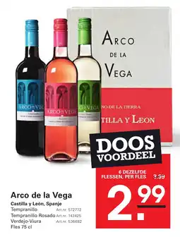Sligro Arco de la Vega aanbieding
