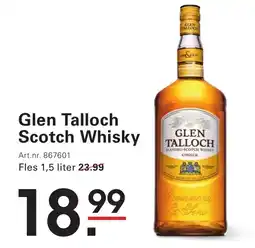 Sligro Glen Talloch Scotch Whisky aanbieding