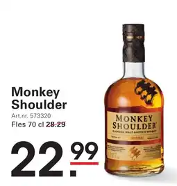 Sligro Monkey Shoulder aanbieding