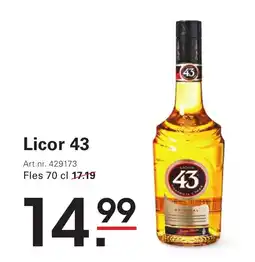 Sligro Licor 43 aanbieding