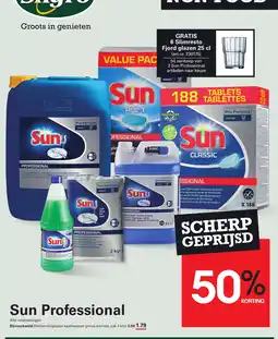 Sligro Sun Professional aanbieding