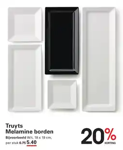 Sligro Truyts Melamine borden aanbieding