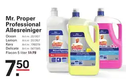 Sligro Mr. Proper Professional Allesreiniger aanbieding
