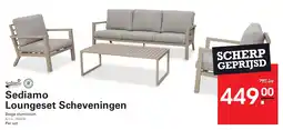 Sligro Sediamo Loungeset Scheveningen aanbieding