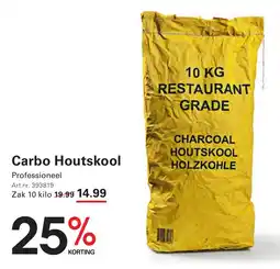 Sligro Carbo Houtskool aanbieding