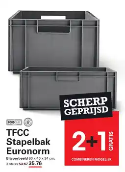 Sligro TFCC Stapelbak Euronorm aanbieding