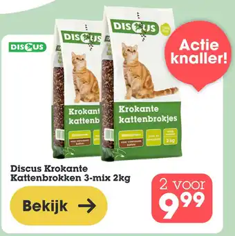 Discus Discus Krokante Kattenbrokken aanbieding