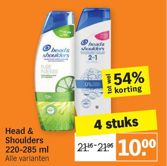 Albert Heijn Head & Shoulders aanbieding