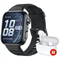MediaMarkt Huawei Watch Fit 5 Pro Black + Freebuds Se4 Smartwatch Zwart aanbieding