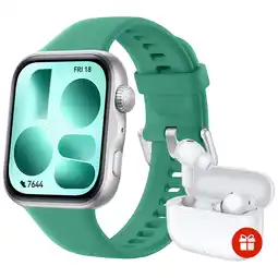 MediaMarkt Huawei Watch Fit 5 Green + Freebuds Se4 Smartwatch Groen aanbieding