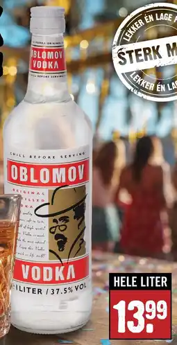 Dirck 3 Oblomov Vodka aanbieding