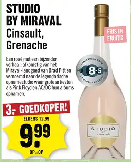 Dirck 3 studio by miraval cinsault, grenache aanbieding